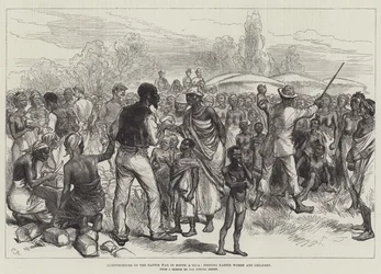 Reminiscences of the Kaffir War in South Africa, Feeding Kaffir Women and Children